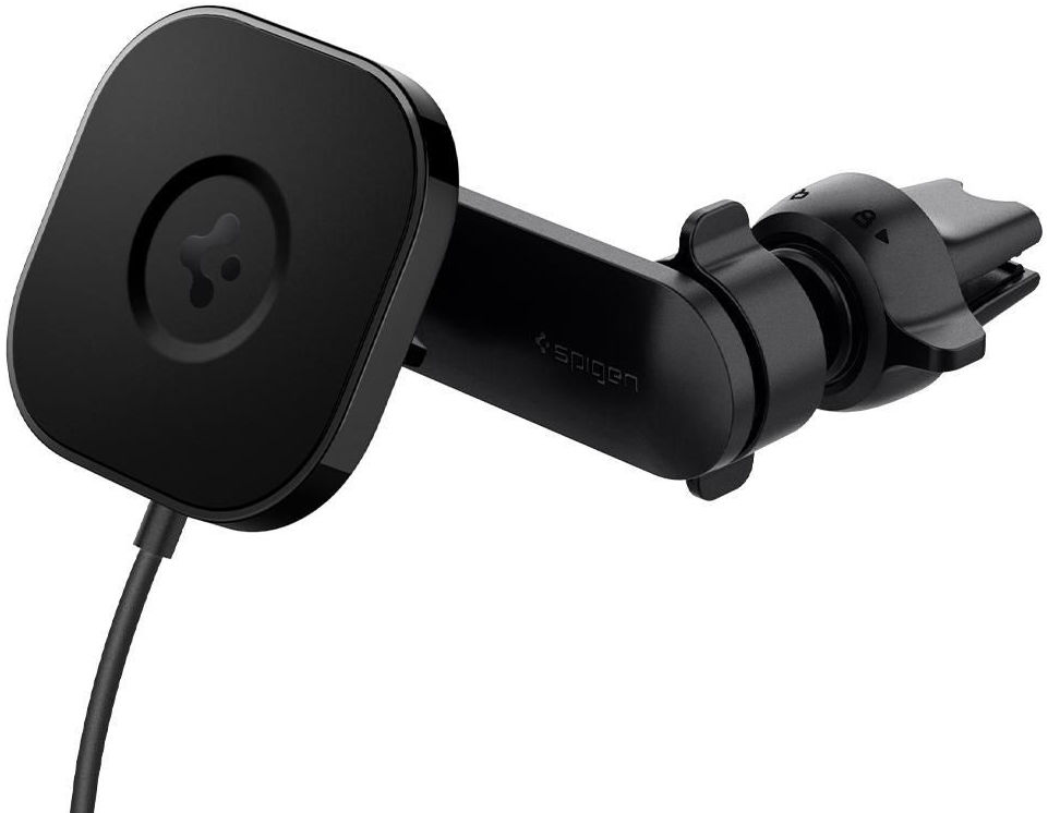 Spigen OneTap Ventilatierooster MagSafe Telefoonhouder Auto 7.5W Zwart afbeelding 2