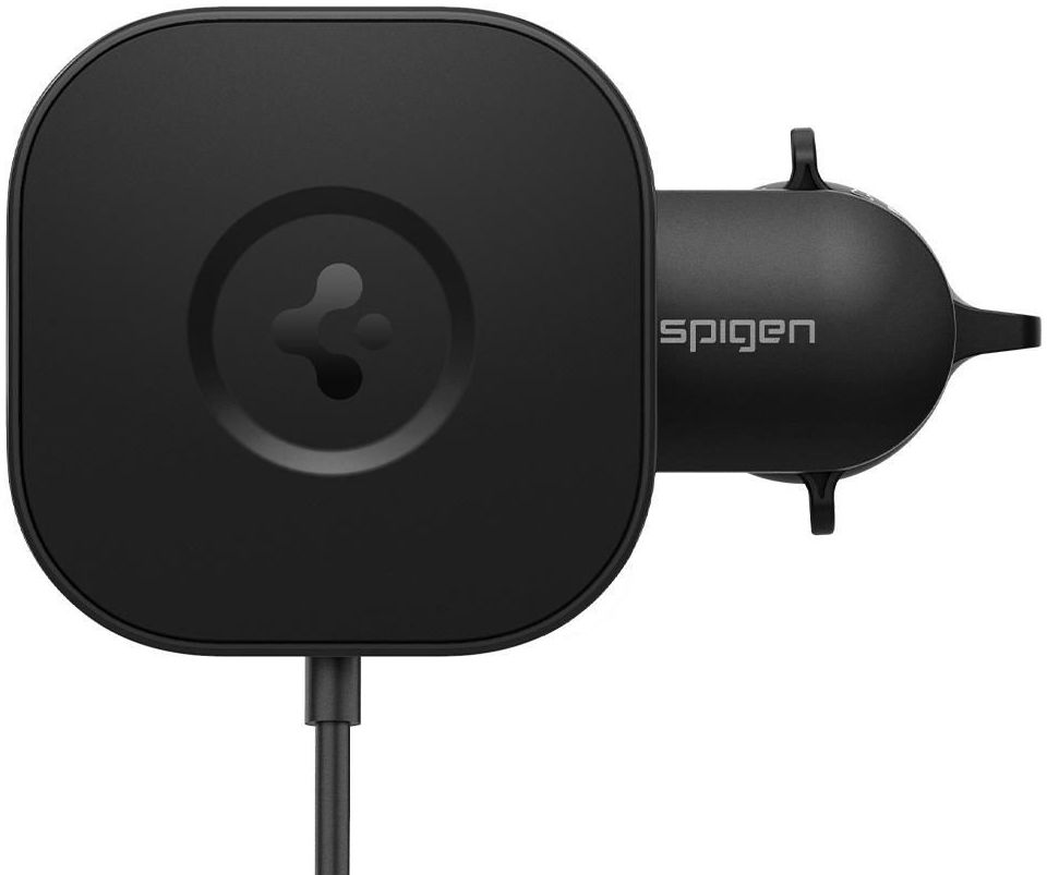 Spigen OneTap Ventilatierooster MagSafe Telefoonhouder Auto 7.5W Zwart afbeelding 3