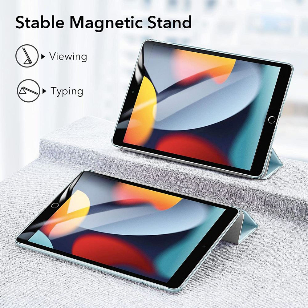 ESR Ascend Apple iPad 10.2 (2019/2020/2021) Hoes Tri-Fold Lichtblauw afbeelding 6