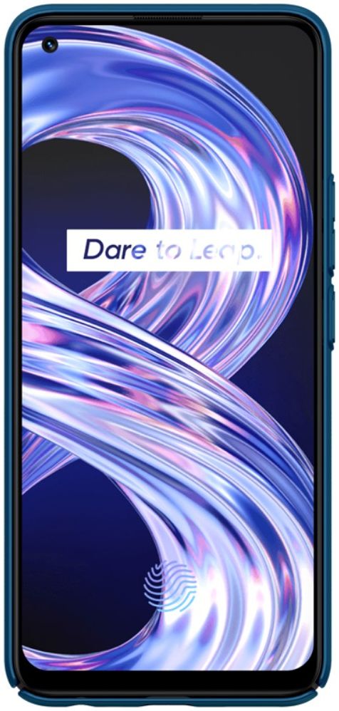 Nillkin CamShield Realme 8 4G Hoesje Camera Slider Back Cover Blauw afbeelding 12