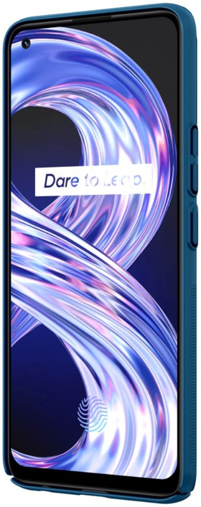 Nillkin CamShield Realme 8 4G Hoesje Camera Slider Back Cover Blauw afbeelding 13