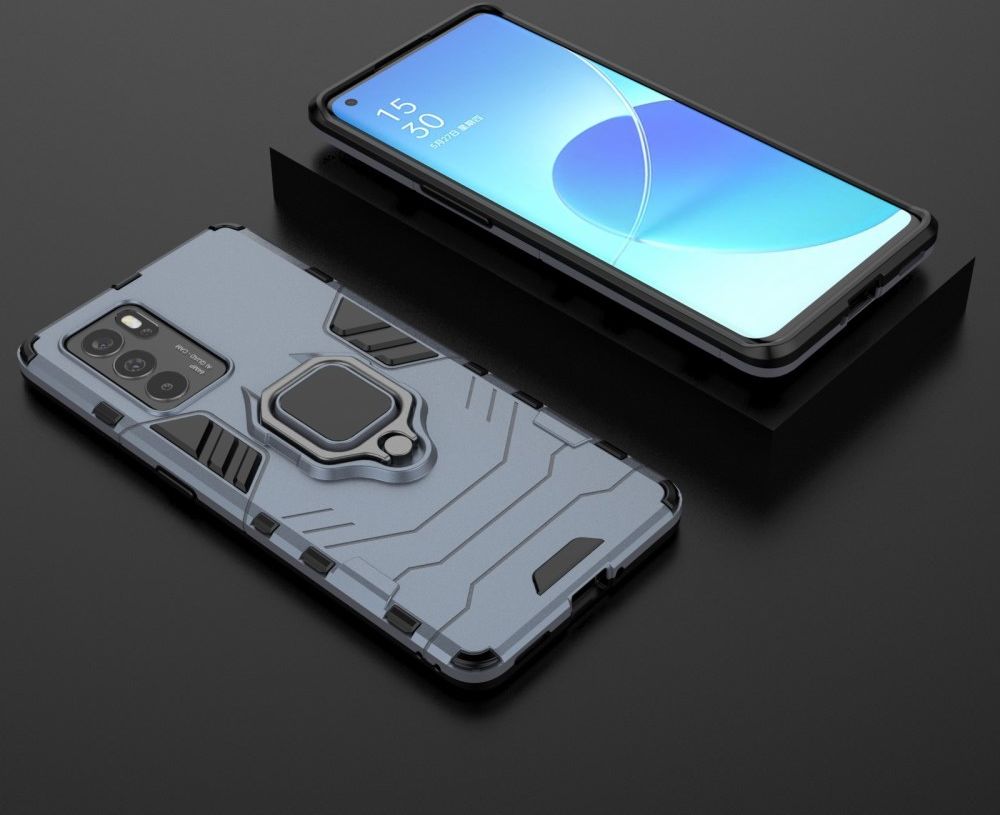 Oppo Reno 6 Pro Hoesje Metalen Kickstand afbeelding 7