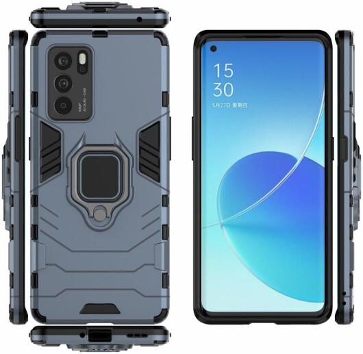 Oppo Reno 6 Pro Hoesje Metalen Kickstand afbeelding 6
