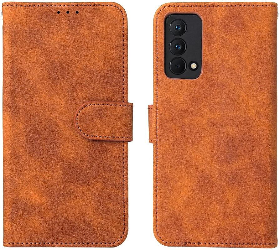 Realme GT Master Hoesje Portemonnee Book Case Bruin afbeelding 2