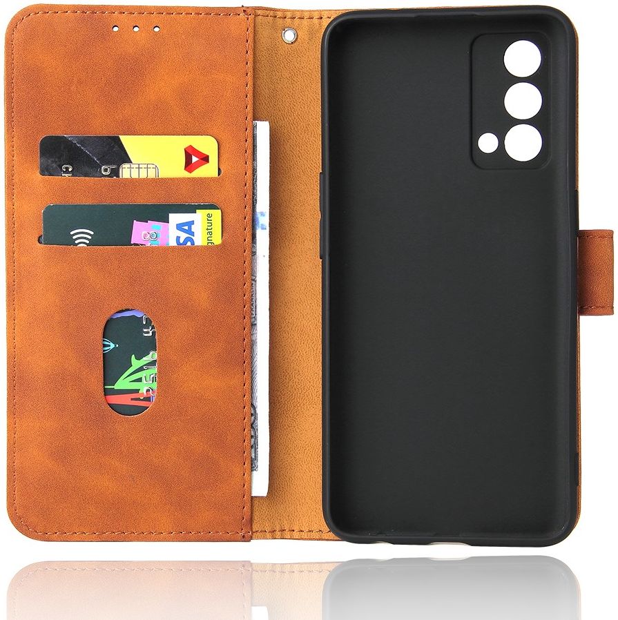 Realme GT Master Hoesje Portemonnee Book Case Bruin afbeelding 5