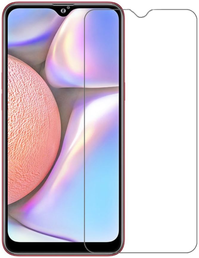 Samsung Galaxy A10s Screen Protector Arc Edge Tempered Glass afbeelding 1
