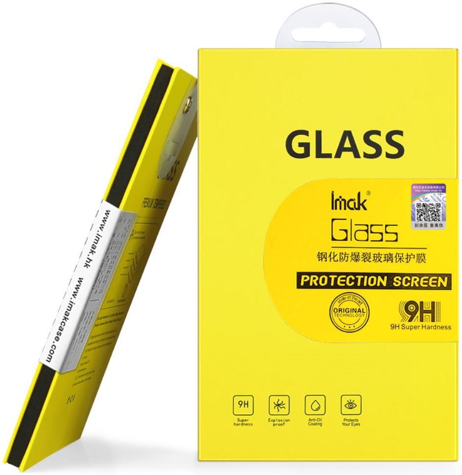 IMAK Realme 7i Screen Protector Case Friendly 9H Tempered Glass afbeelding 11