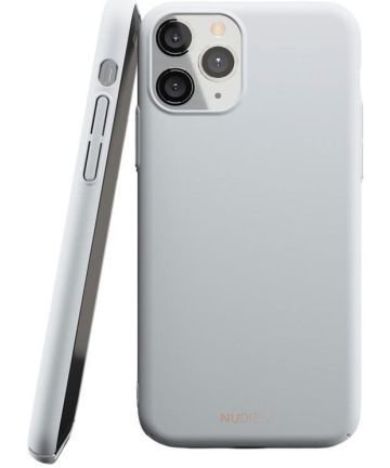 Nudient Thin Case V2 Apple iPhone 11 Pro Hoesje Back Cover Grijs Hoesjes