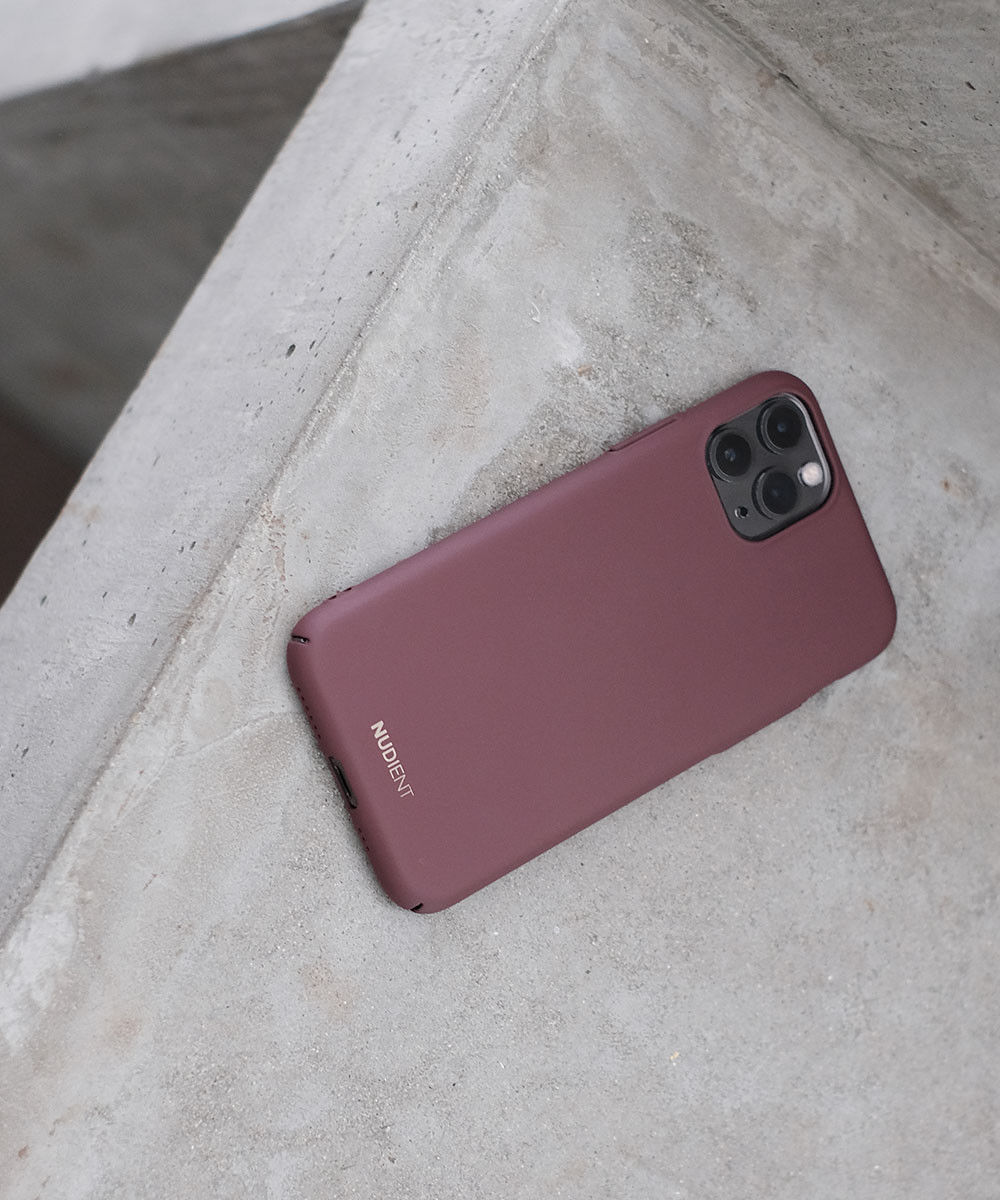 Nudient Thin Case V2 Apple iPhone 11 Pro Max Hoesje Back Cover Rood afbeelding 4