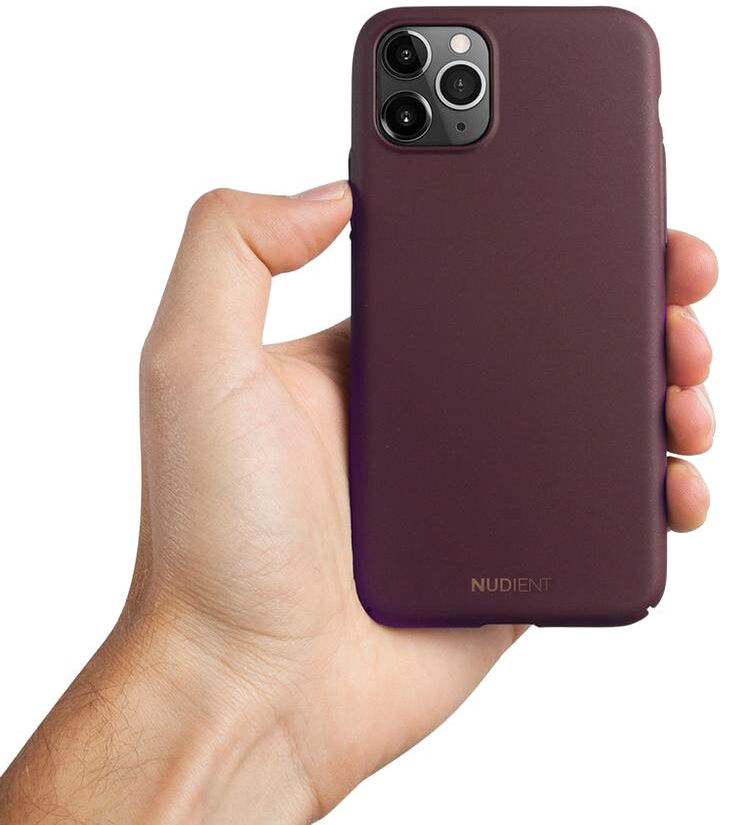 Nudient Thin Case V2 Apple iPhone 11 Pro Max Hoesje Back Cover Rood afbeelding 2
