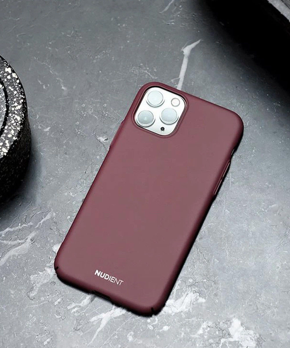 Nudient Thin Case V2 Apple iPhone 11 Pro Max Hoesje Back Cover Rood afbeelding 5