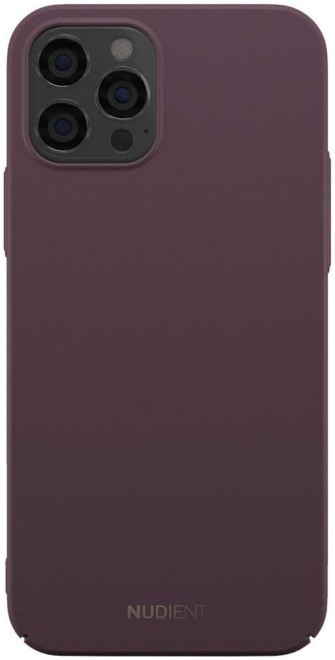 Nudient Thin Case V2 Apple iPhone 12 / 12 Pro Hoesje Back Cover Rood afbeelding 2