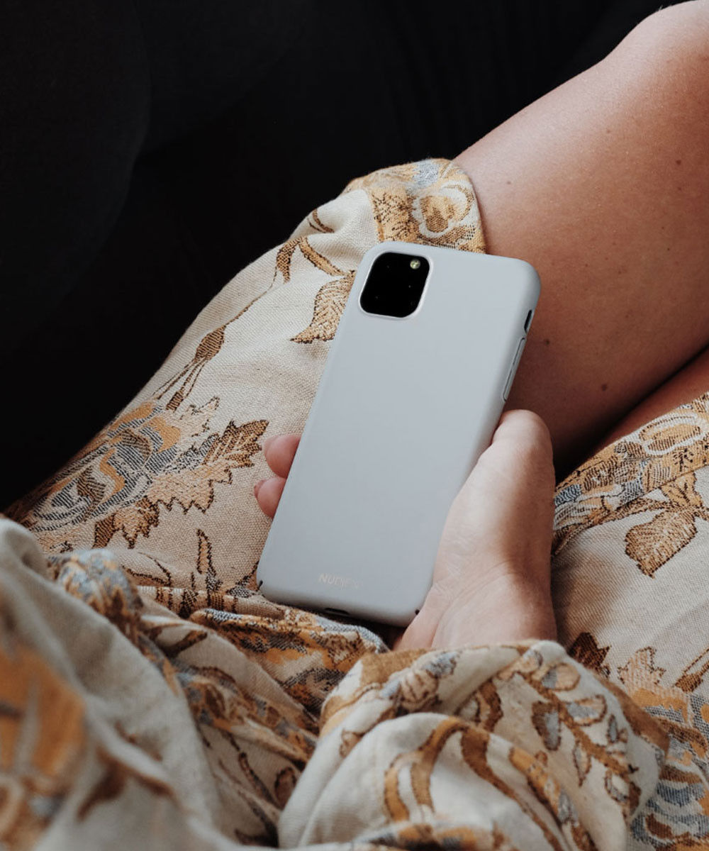 Nudient Thin Case V2 Apple iPhone XR Hoesje Back Cover Grijs afbeelding 3