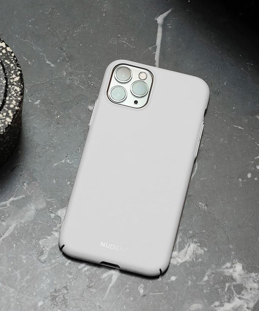 Nudient Thin Case V2 Apple iPhone XR Hoesje Back Cover Grijs afbeelding 4