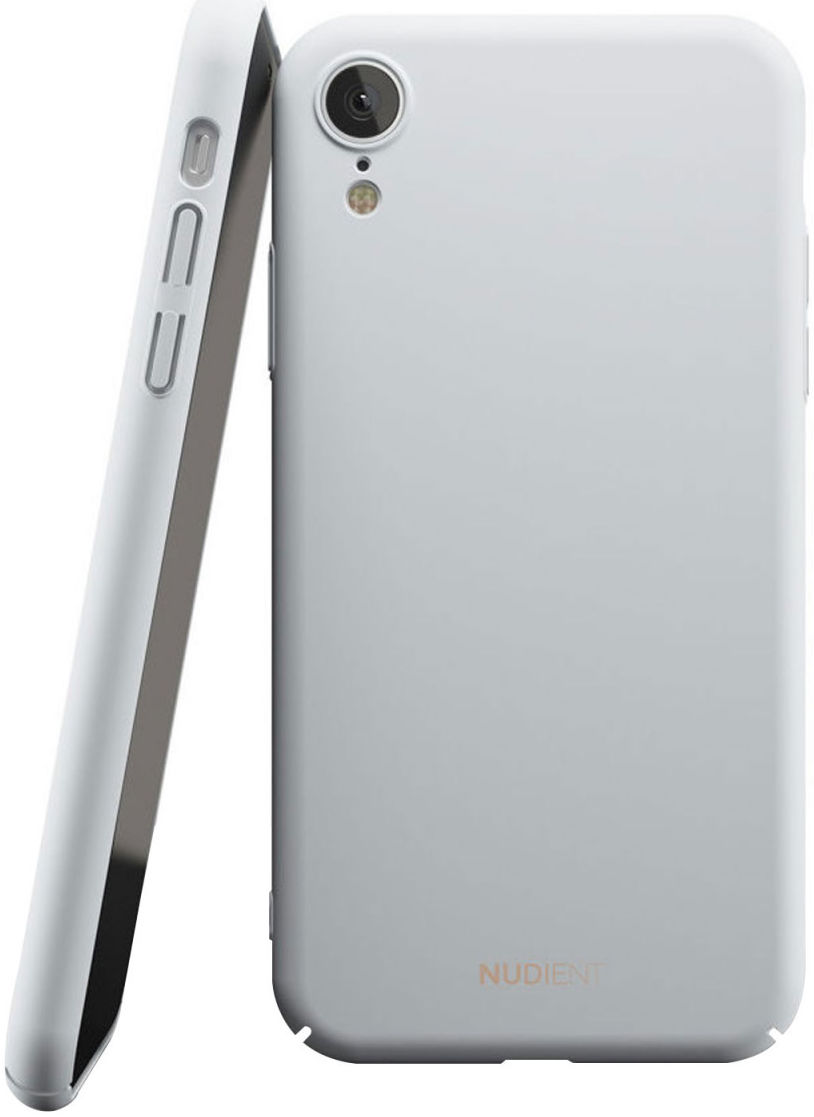 Nudient Thin Case V2 Apple iPhone XR Hoesje Back Cover Grijs afbeelding 1