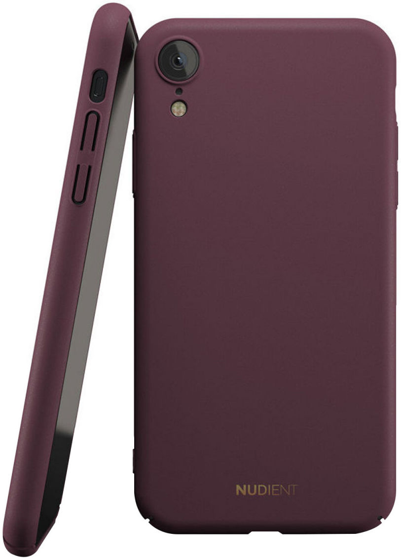Nudient Thin Case V2 Apple iPhone XR Hoesje Back Cover Rood afbeelding 1