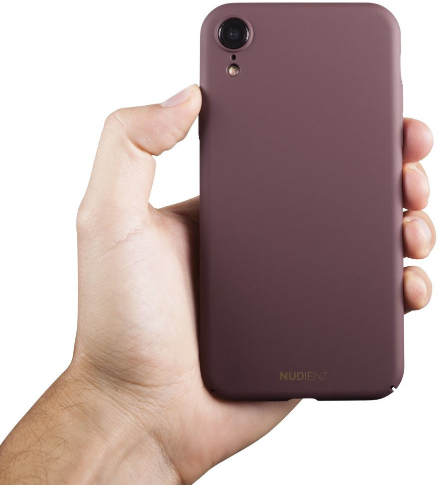 Nudient Thin Case V2 Apple iPhone XR Hoesje Back Cover Rood afbeelding 2