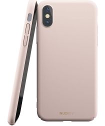 Nudient Thin Case V2 Apple iPhone X/XS Hoesje Back Cover Roze