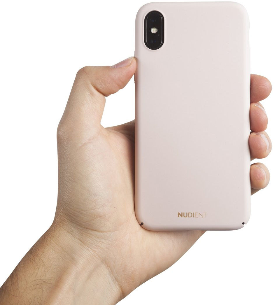 Nudient Thin Case V2 Apple iPhone X/XS Hoesje Back Cover Roze afbeelding 2