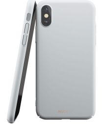Nudient Thin Case V2 Apple iPhone X/XS Hoesje Back Cover Grijs