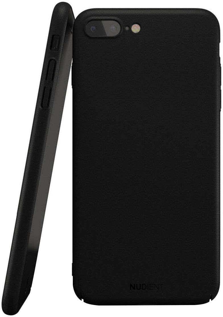 Nudient Thin Case V2 Apple iPhone 7 Plus / 8 Plus Hoesje Zwart afbeelding 1
