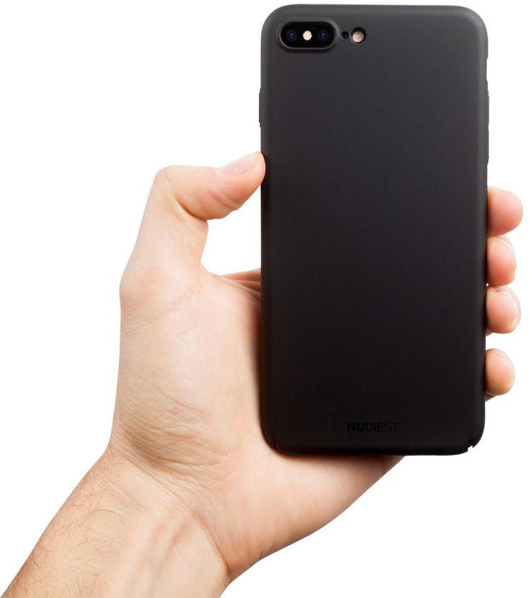 Nudient Thin Case V2 Apple iPhone 7 Plus / 8 Plus Hoesje Zwart afbeelding 2