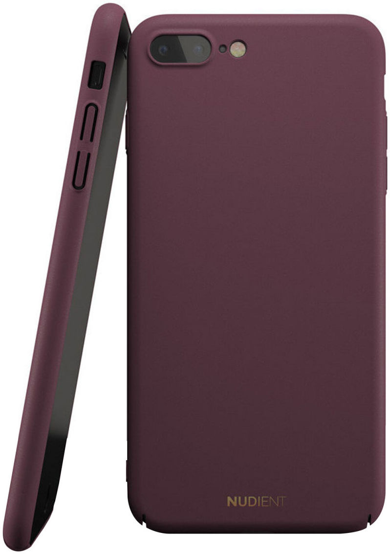 Nudient Thin Case V2 Apple iPhone 7 Plus / 8 Plus Hoesje Rood afbeelding 1