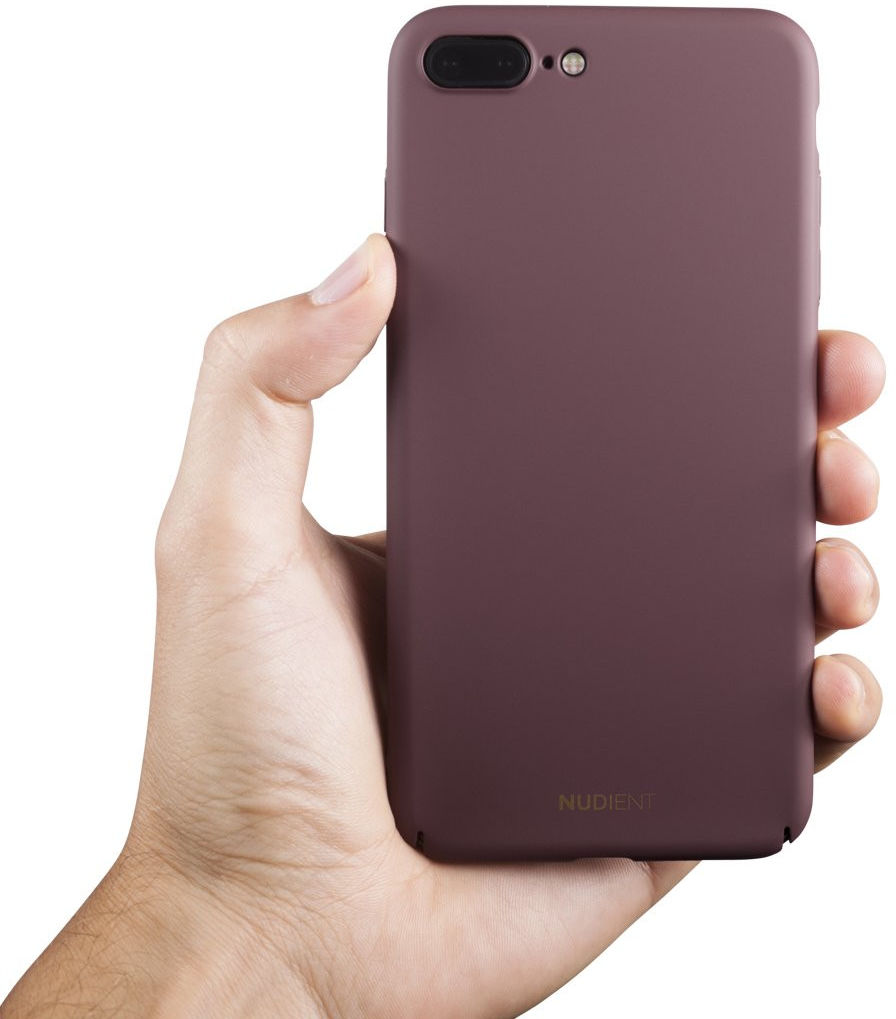 Nudient Thin Case V2 Apple iPhone 7 Plus / 8 Plus Hoesje Rood afbeelding 2