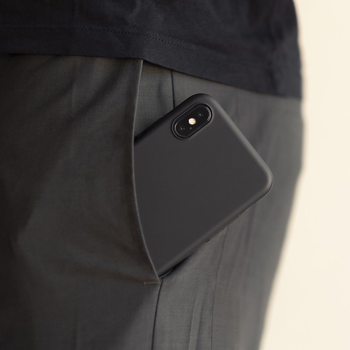 Nudient Thin Case V2 Samsung Galaxy S9 Hoesje Back Cover Zwart afbeelding 3