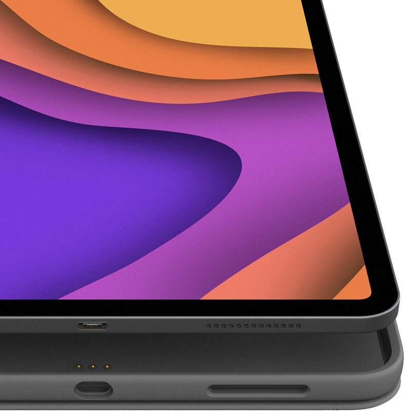 Logitech Folio Touch Apple iPad Air (2020) Hoes met Toetsenbord Grijs afbeelding 5