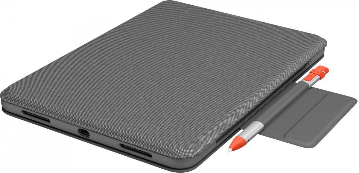 Logitech Folio Touch Apple iPad Air (2020) Hoes met Toetsenbord Grijs afbeelding 6