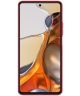 Nillkin Super Frosted Shield Xiaomi 11T/11T Pro Hoesje Backcover Rood