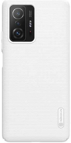 Nillkin Super Frosted Shield Xiaomi 11T/11T Pro Hoesje Backcover Wit afbeelding 1