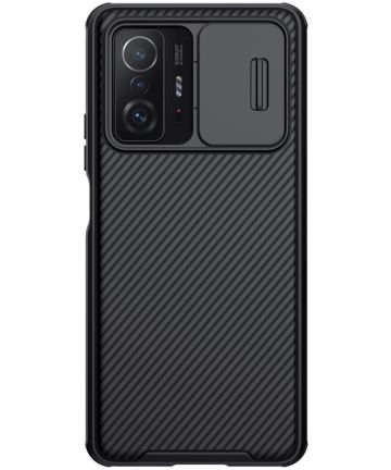 Nillkin CamShield Xiaomi 11T / 11T Pro Hoesje met Camera Slider Zwart Hoesjes