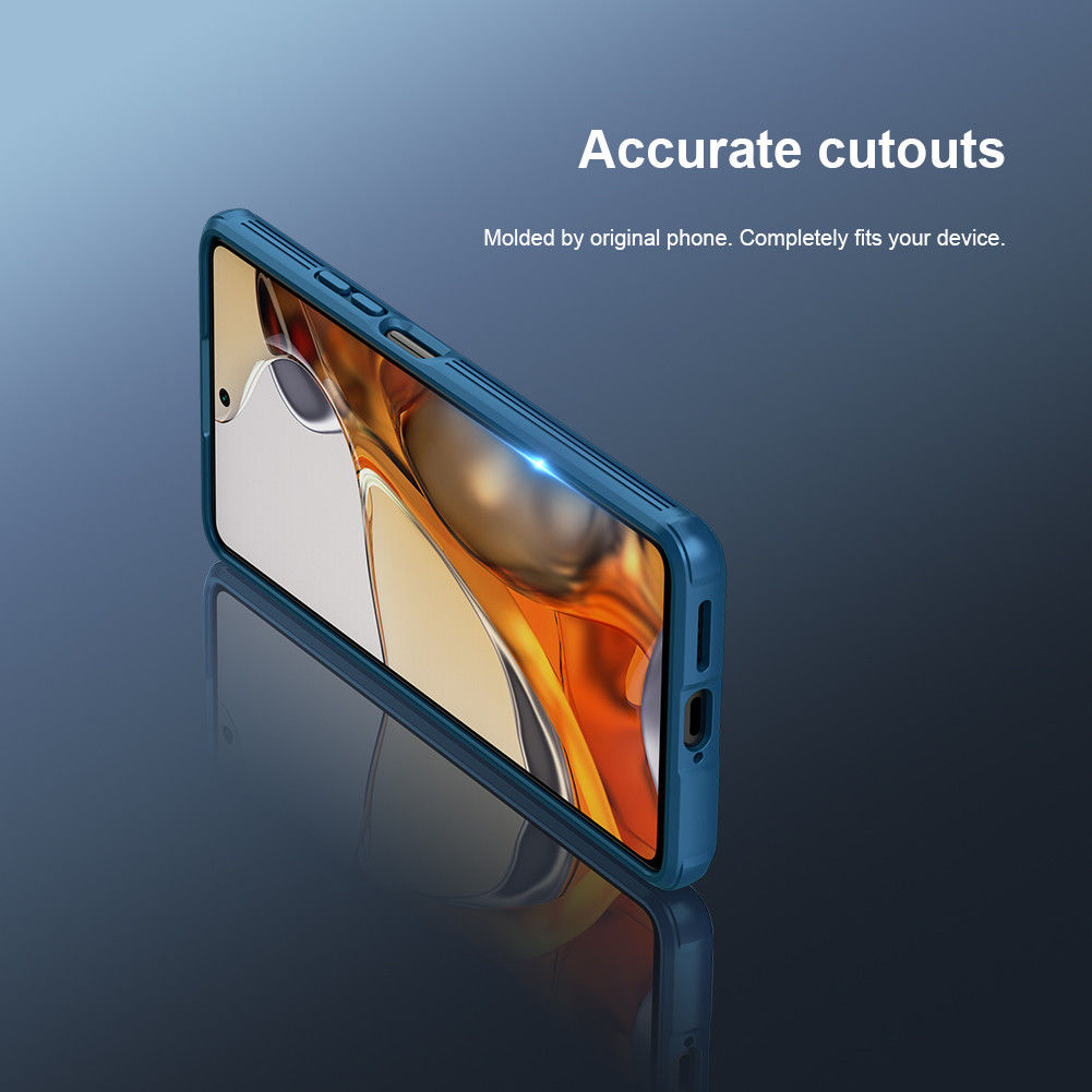 Nillkin CamShield Xiaomi 11T / 11T Pro Hoesje met Camera Slider Zwart afbeelding 10