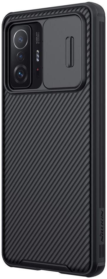Nillkin CamShield Xiaomi 11T / 11T Pro Hoesje met Camera Slider Zwart afbeelding 13