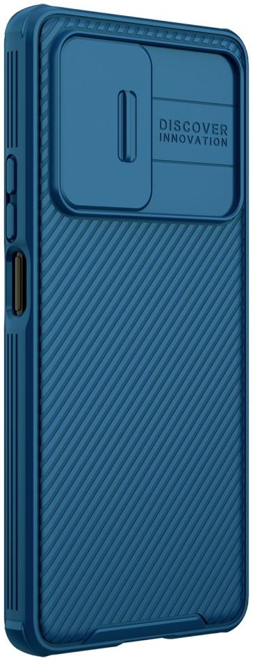 Nillkin CamShield Xiaomi 11T / 11T Pro Hoesje met Camera Slider Blauw afbeelding 2