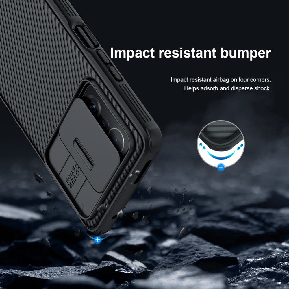Nillkin CamShield Xiaomi 11T / 11T Pro Hoesje met Camera Slider Blauw afbeelding 7