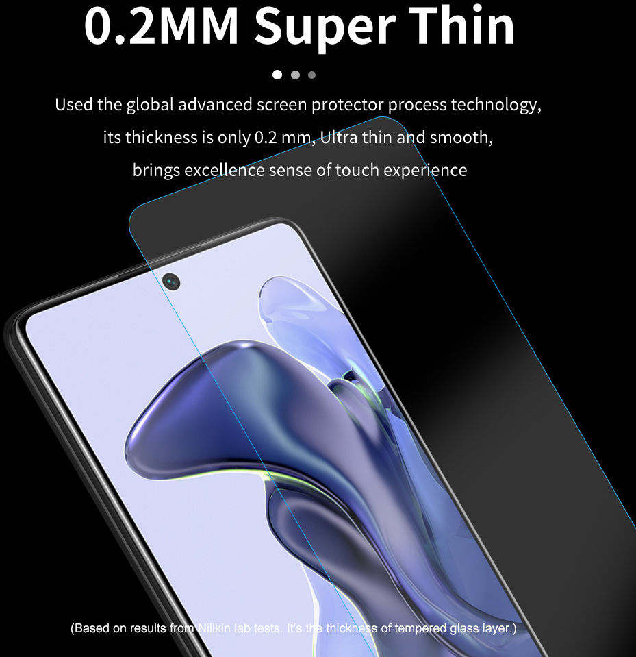 Nillkin Xiaomi 11T/11T Pro Screen Protector Anti-Explosie Glas 0.33mm afbeelding 6