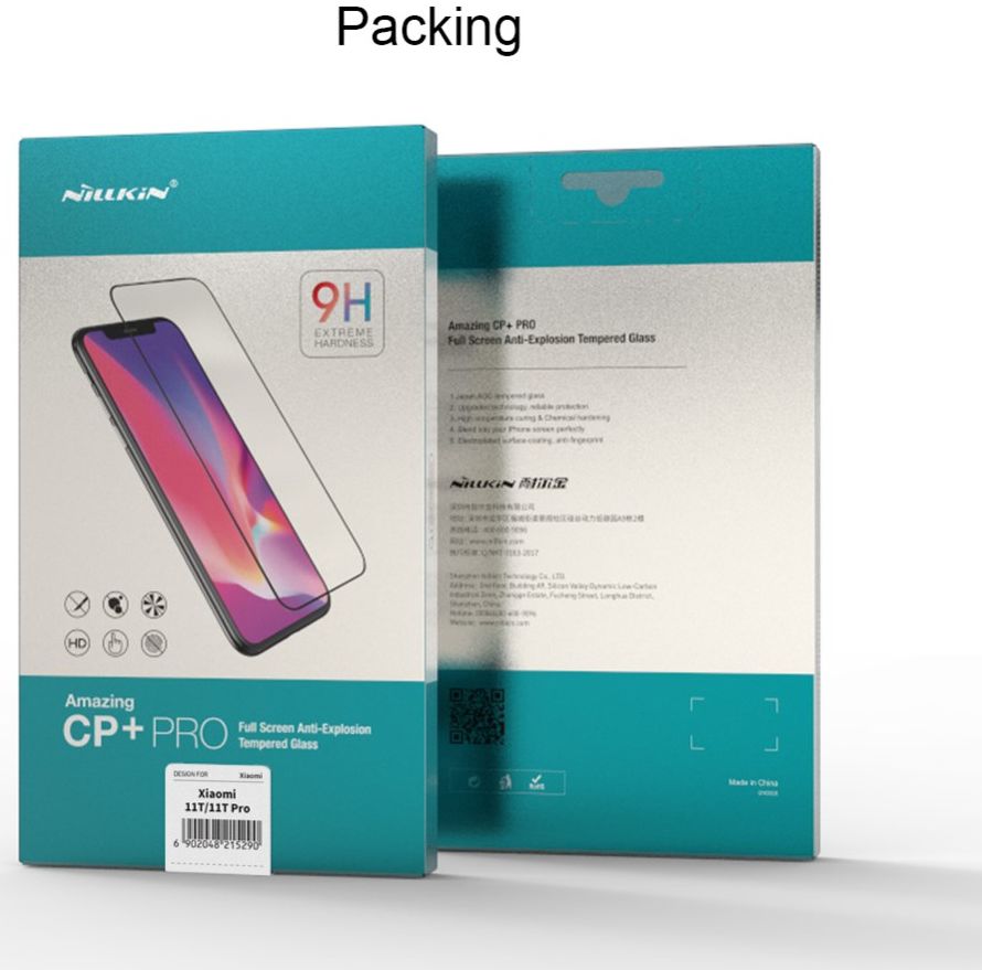 Nillkin Xiaomi 11T/11T Pro Screen Protector Anti-Explosie Glass 0.33mm afbeelding 12