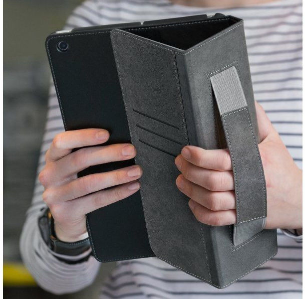 Mobilize Premium Folio Book Case Nokia T20 Hoes Zwart afbeelding 3