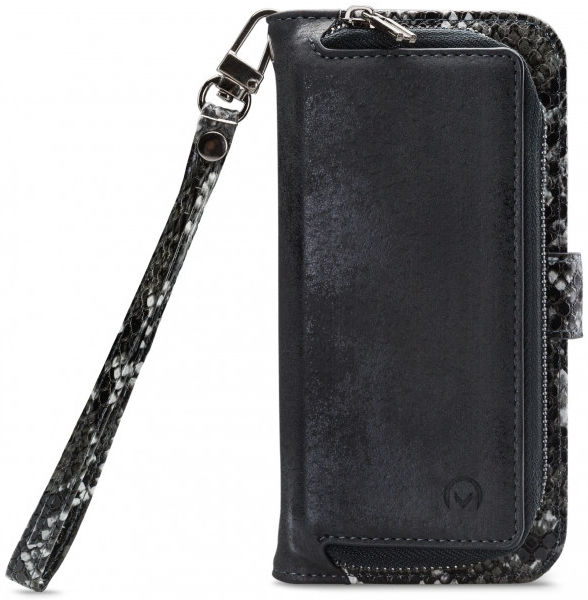 Mobilize Gelly Wallet Zipper Apple iPhone 13 Hoesje Black Snake afbeelding 4