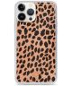 Mobilize Gelly Wallet Zipper iPhone 13 Pro Max Hoesje Olive Leopard