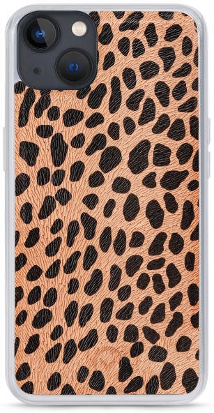 Mobilize Gelly Wallet Zipper Apple iPhone 13 Hoesje Olive Leopard afbeelding 2