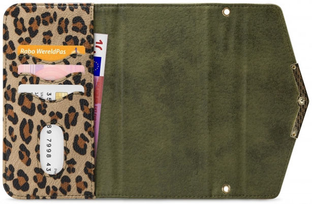 Mobilize Gelly Wallet Zipper iPhone 13 Pro Max Hoesje Green Snake afbeelding 6