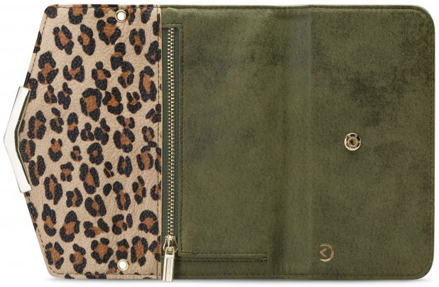 Mobilize Gelly Wallet Zipper iPhone 13 Pro Max Hoesje Green Snake afbeelding 7