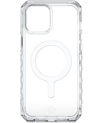ITSKINS Supreme MagClear Apple iPhone 13 Mini Hoesje Transparant/Wit Hoesjes