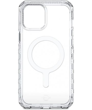 ITSKINS Supreme MagClear Apple iPhone 13 Hoesje Transparant/Wit Hoesjes
