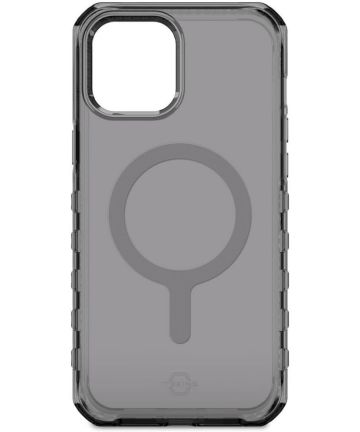 ITSKINS Supreme MagClear Apple iPhone 13 Mini Hoesje Transparant/Grijs Hoesjes