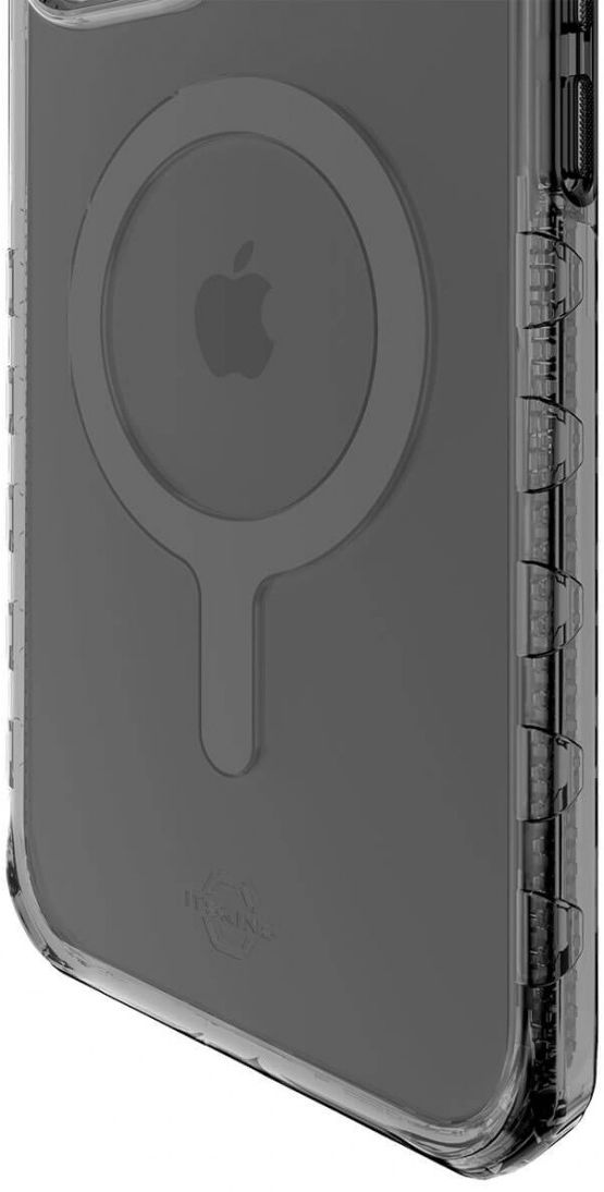ITSKINS Supreme MagClear Apple iPhone 13 Hoesje Transparant/Grijs afbeelding 4